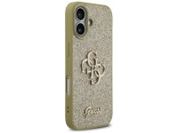 Funda Guess Fixed Glitter Big 4G para iPhone 17 - dorada Funda Guess Fixed Glitter Big 4G para iPhone 17 - dorada