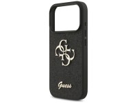 Funda Guess Fixed Glitter Big 4G para iPhone 17 Pro - negra Funda Guess Fixed Glitter Big 4G para iPhone 17 Pro - negra
