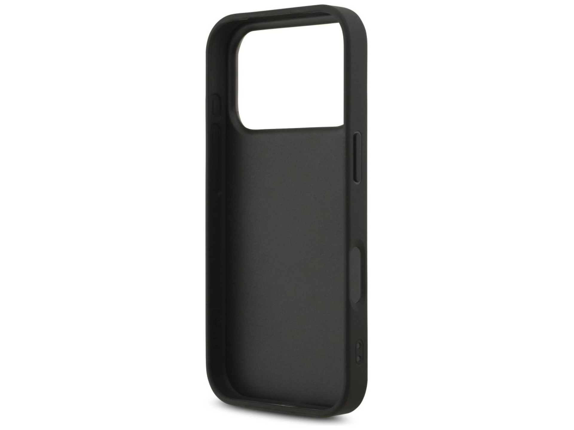 Funda Guess Fixed Glitter Big 4G para iPhone 17 Pro - negra