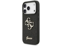 Funda Guess Fixed Glitter Big 4G para iPhone 17 Pro - negra Funda Guess Fixed Glitter Big 4G para iPhone 17 Pro - negra