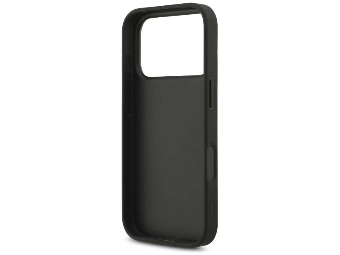 Funda Guess Fixed Glitter Big 4G para iPhone 17 Pro - negra
