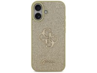 Funda Guess Fixed Glitter Big 4G para iPhone 17 - dorada Funda Guess Fixed Glitter Big 4G para iPhone 17 - dorada
