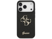Funda Guess Fixed Glitter Big 4G para iPhone 17 Pro - negra Funda Guess Fixed Glitter Big 4G para iPhone 17 Pro - negra