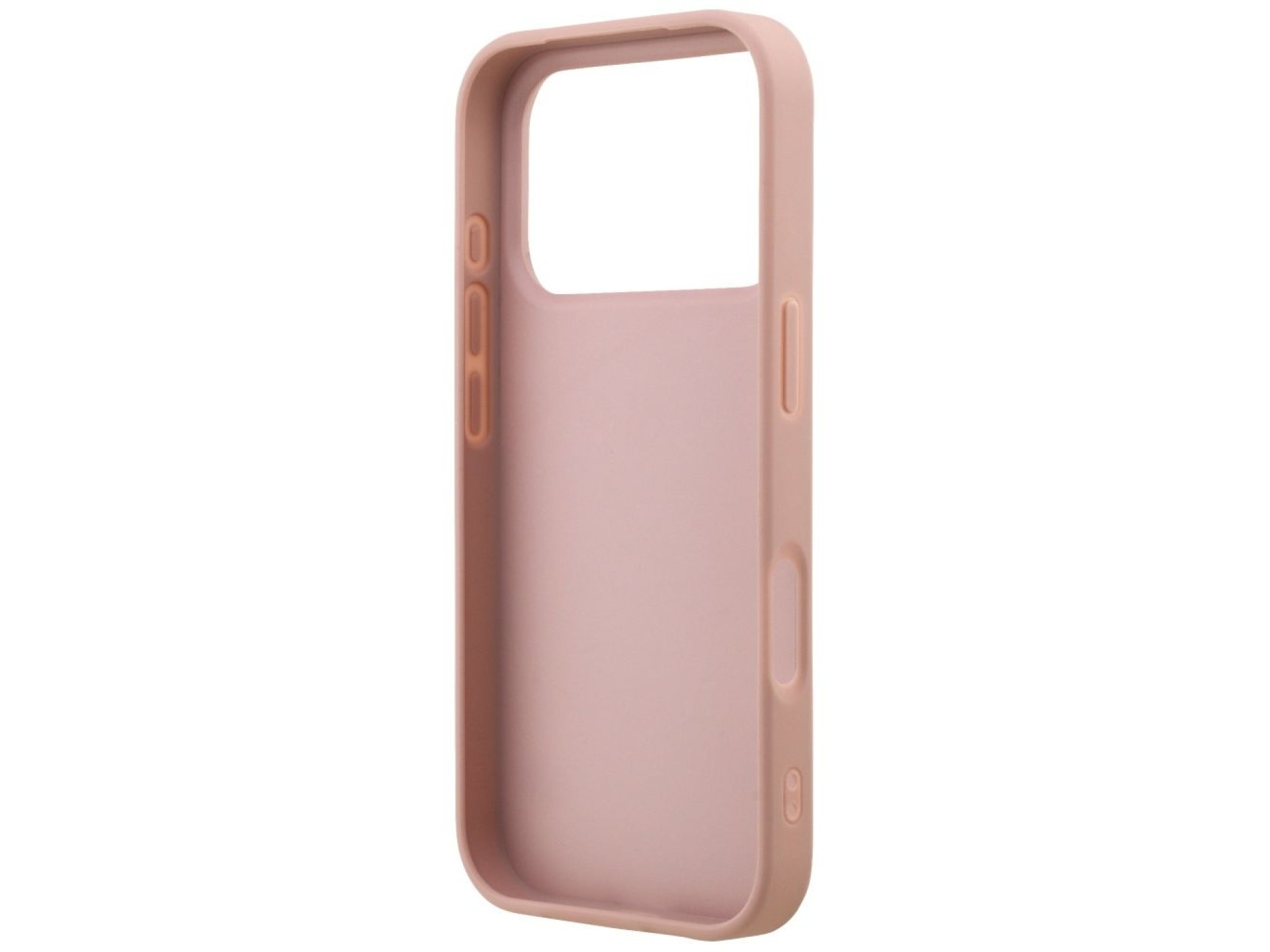 Capa Guess Fixed Glitter Big 4G para iPhone 17 Pro - Rosa