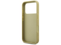 Capa Guess Fixed Glitter Big 4G para iPhone 17 Pro - dourada Capa Guess Fixed Glitter Big 4G para iPhone 17 Pro - dourada