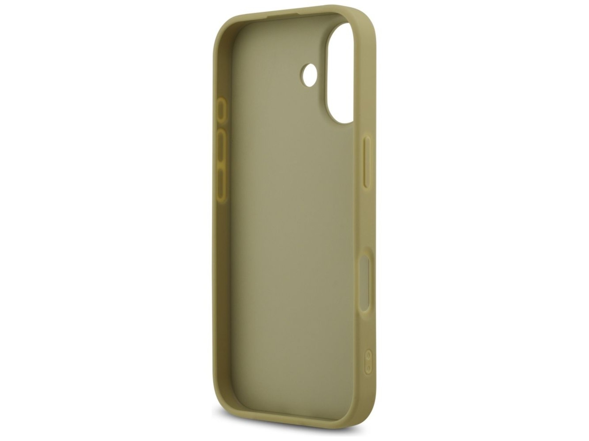 Funda Guess Fixed Glitter Big 4G para iPhone 17 - dorada