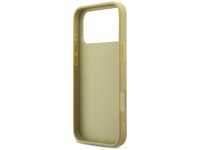 Capa Guess Fixed Glitter Big 4G para iPhone 17 Pro Max - dourada Capa Guess Fixed Glitter Big 4G para iPhone 17 Pro Max - dourada