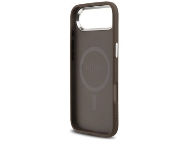 Guess 4G Triangle Logo MagSafe case for iPhone Air - brown Guess 4G Triangle Logo MagSafe case for iPhone Air - brown