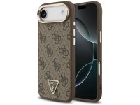 Capa Guess 4G Triangle Logo MagSafe para iPhone Air Marrom - Dourada Capa Guess 4G Triangle Logo MagSafe para iPhone Air Marrom - Dourada