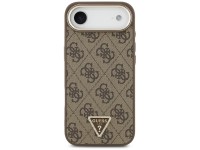 Capa Guess 4G Triangle Logo MagSafe para iPhone Air Marrom - Dourada Capa Guess 4G Triangle Logo MagSafe para iPhone Air Marrom - Dourada