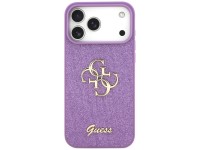 Funda Guess Fixed Glitter Big 4G para iPhone 17 Pro Max - color morado Funda Guess Fixed Glitter Big 4G para iPhone 17 Pro Max - color morado