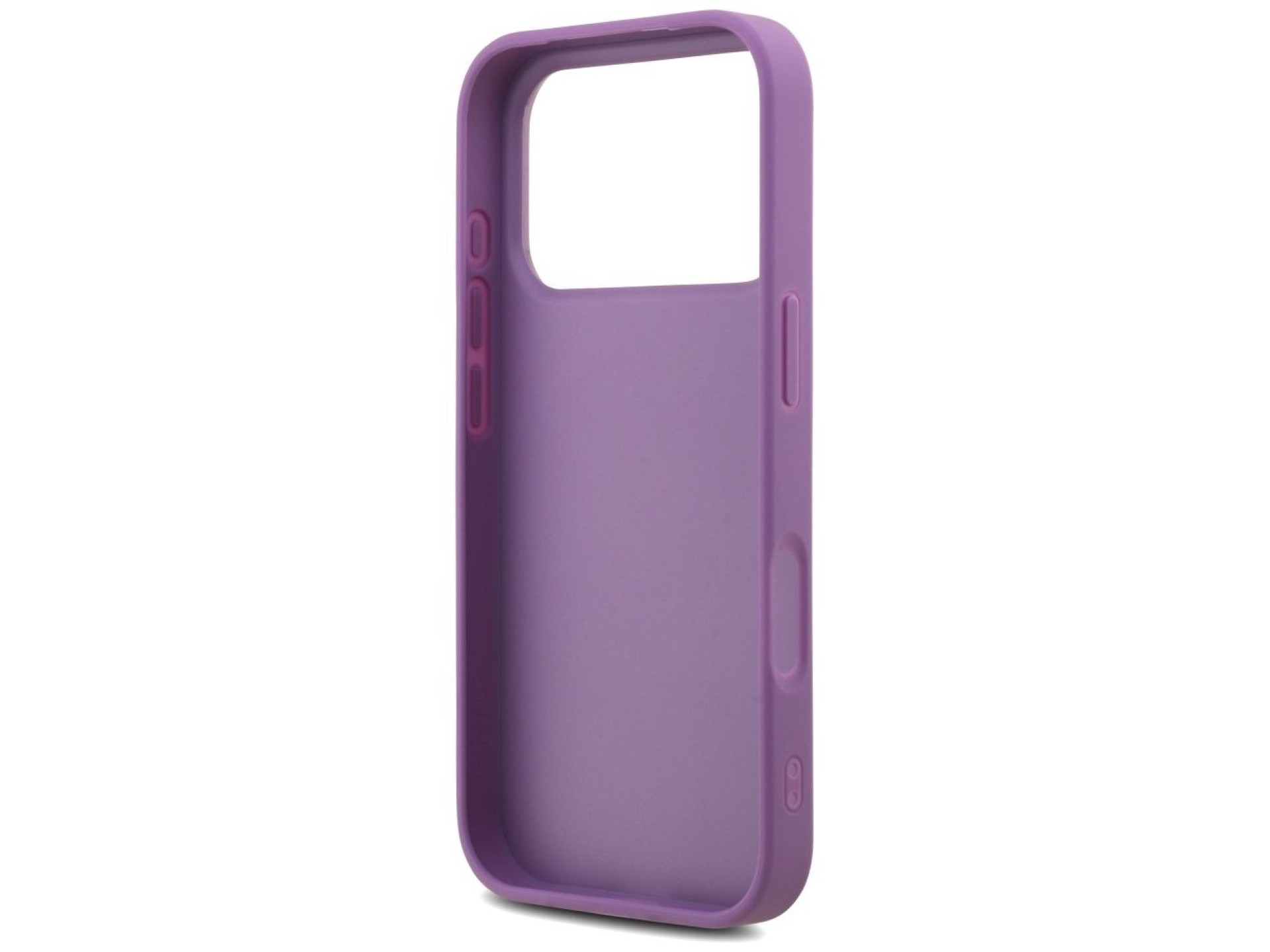 Capa Guess Fixed Glitter Big 4G para iPhone 17 Pro - roxa
