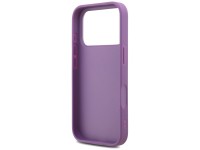 Capa Guess Fixed Glitter Big 4G para iPhone 17 Pro - roxa Capa Guess Fixed Glitter Big 4G para iPhone 17 Pro - roxa