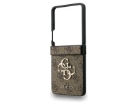 Capa Guess com logo 4G grande e logo clássico para Samsung Galaxy Z Flip 7 - Marrom Capa Guess com logo 4G grande e logo clássico para Samsung Galaxy Z Flip 7 - Marrom