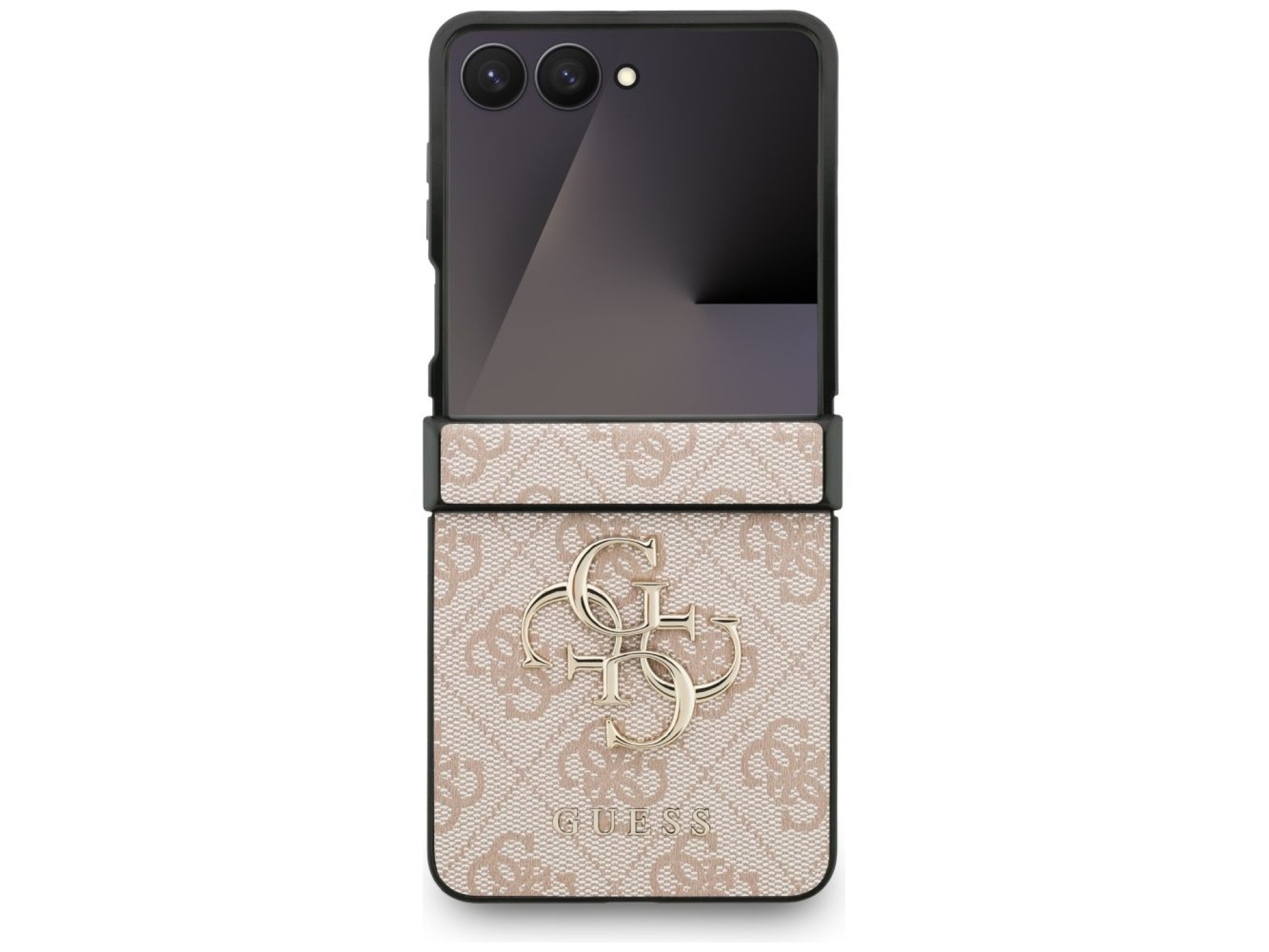Guess Big 4G Logo Classic Logo Case for Samsung Galaxy Z Flip 7 - Pink