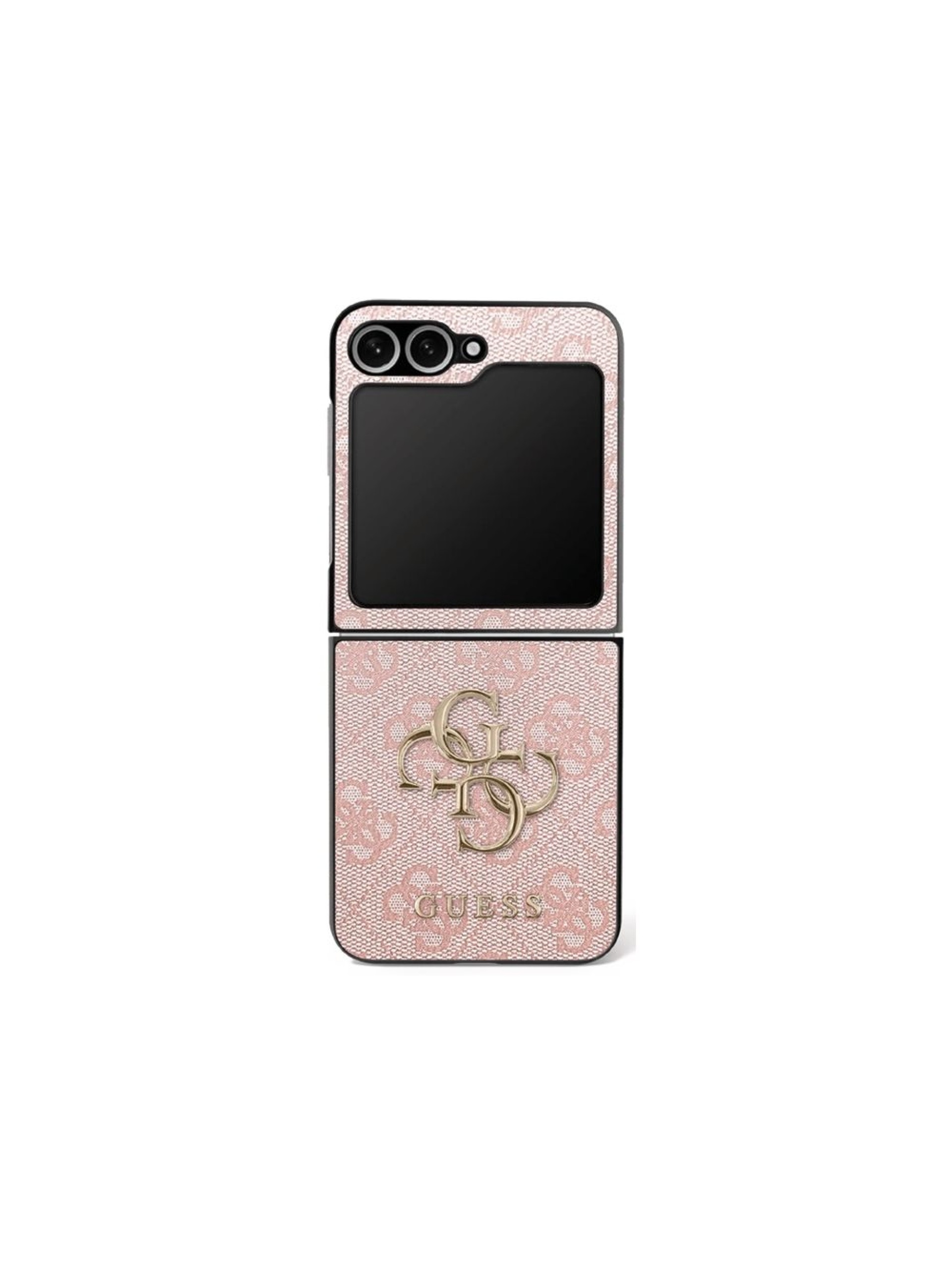 Guess Big 4G Logo Classic Logo Case for Samsung Galaxy Z Flip 7 - Pink