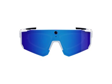 Colmi V06 AI White Sports Sunglasses (with blue lenses) Colmi V06 AI White Sports Sunglasses (with blue lenses)
