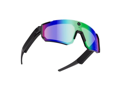 Gafas de sol deportivas Colmi V06 AI (negras con lentes azules) Gafas de sol deportivas Colmi V06 AI (negras con lentes azules)