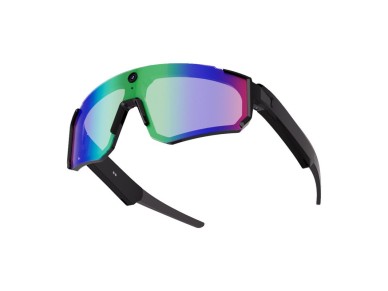 Gafas de sol deportivas Colmi V06 AI (negras con lentes azules) Gafas de sol deportivas Colmi V06 AI (negras con lentes azules)