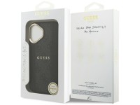 Funda Guess 4G Stripe MagSafe para iPhone 17 - negra Funda Guess 4G Stripe MagSafe para iPhone 17 - negra