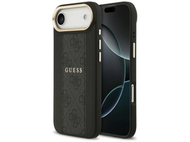 Guess 4G Stripe MagSafe case for iPhone Air - black Guess 4G Stripe MagSafe case for iPhone Air - black