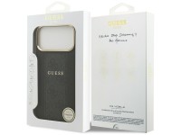 Guess 4G Stripe MagSafe case for iPhone 17 Pro Max - black Guess 4G Stripe MagSafe case for iPhone 17 Pro Max - black