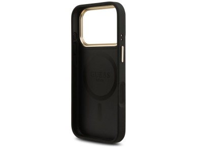 Guess 4G Stripe MagSafe case for iPhone 17 Pro - black Guess 4G Stripe MagSafe case for iPhone 17 Pro - black