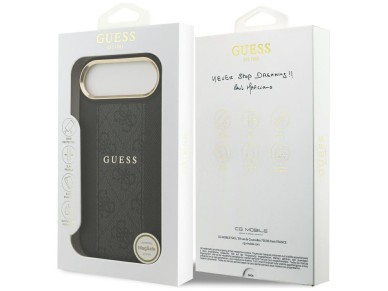 Guess 4G Stripe MagSafe case for iPhone Air - black Guess 4G Stripe MagSafe case for iPhone Air - black