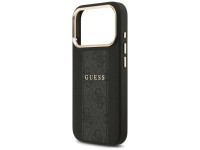 Funda Guess 4G Stripe MagSafe para iPhone 17 Pro - negra Funda Guess 4G Stripe MagSafe para iPhone 17 Pro - negra