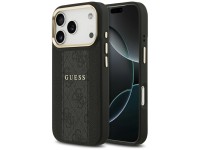 Funda Guess 4G Stripe MagSafe para iPhone 17 Pro - negra Funda Guess 4G Stripe MagSafe para iPhone 17 Pro - negra
