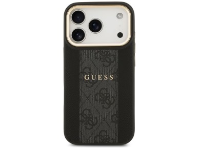 Guess 4G Stripe MagSafe case for iPhone 17 Pro - black Guess 4G Stripe MagSafe case for iPhone 17 Pro - black