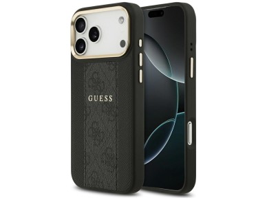 Guess 4G Stripe MagSafe case for iPhone 17 Pro Max - black Guess 4G Stripe MagSafe case for iPhone 17 Pro Max - black