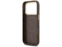 Guess 4G Stripe MagSafe case for iPhone 17 Pro - brown Guess 4G Stripe MagSafe case for iPhone 17 Pro - brown