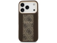 Guess 4G Stripe MagSafe case for iPhone 17 Pro - brown Guess 4G Stripe MagSafe case for iPhone 17 Pro - brown