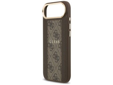 Guess 4G Stripe MagSafe case for iPhone Air - brown Guess 4G Stripe MagSafe case for iPhone Air - brown