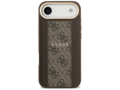 Guess 4G Stripe MagSafe case for iPhone Air - brown Guess 4G Stripe MagSafe case for iPhone Air - brown