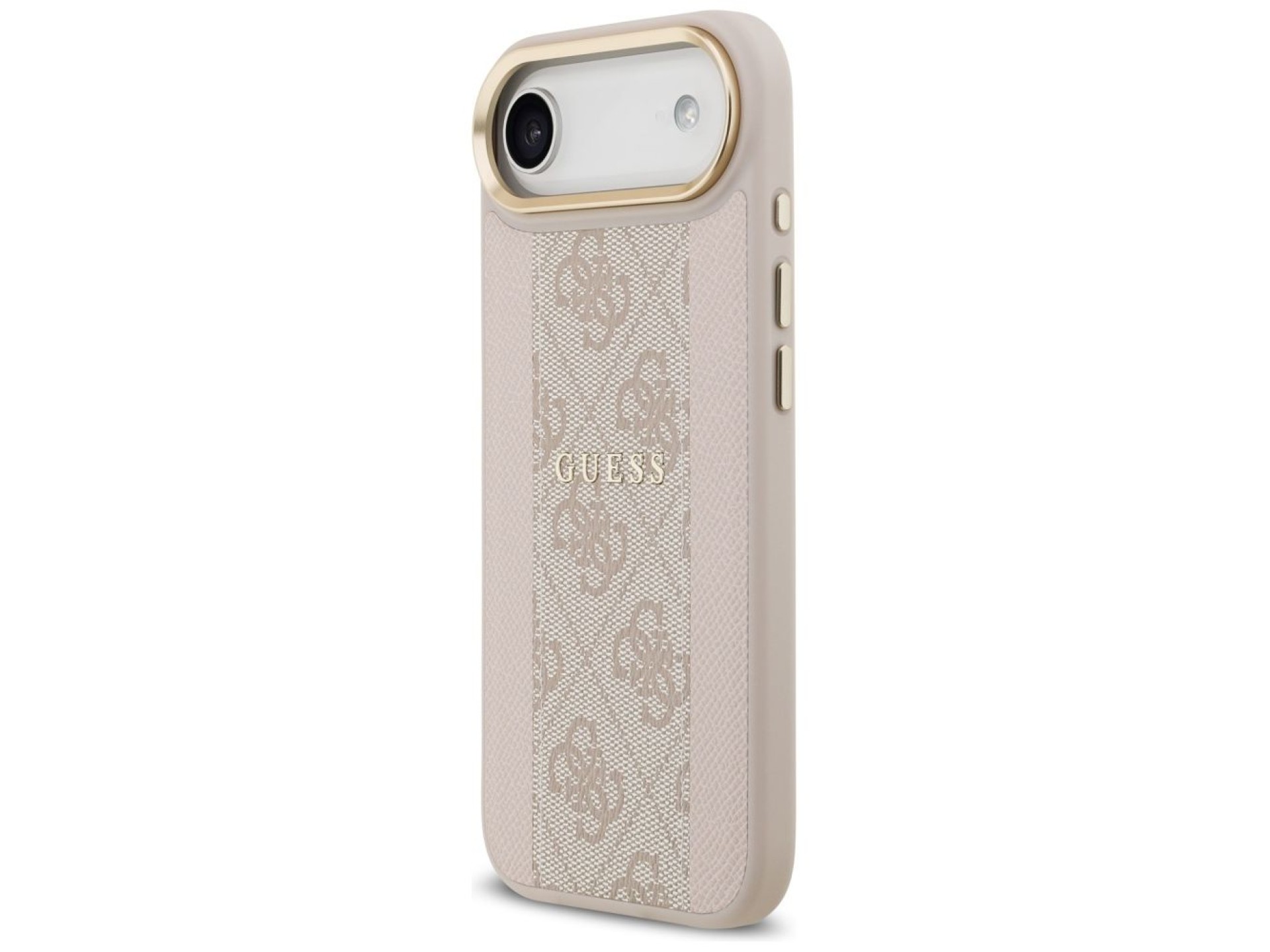 Capa Guess 4G Stripe MagSafe para iPhone Air - Rosa