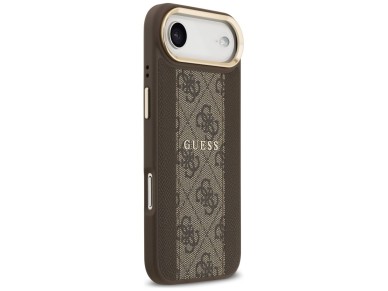 Guess 4G Stripe MagSafe case for iPhone Air - brown Guess 4G Stripe MagSafe case for iPhone Air - brown
