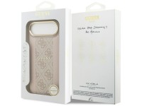 Capa Guess 4G Stripe MagSafe para iPhone Air - Rosa Capa Guess 4G Stripe MagSafe para iPhone Air - Rosa