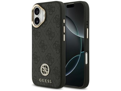 Guess 4G Strass Logo MagSafe case for iPhone 17 - black Guess 4G Strass Logo MagSafe case for iPhone 17 - black