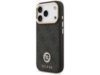 Capa Guess 4G Strass Logo MagSafe para iPhone 17 Pro - preta Capa Guess 4G Strass Logo MagSafe para iPhone 17 Pro - preta