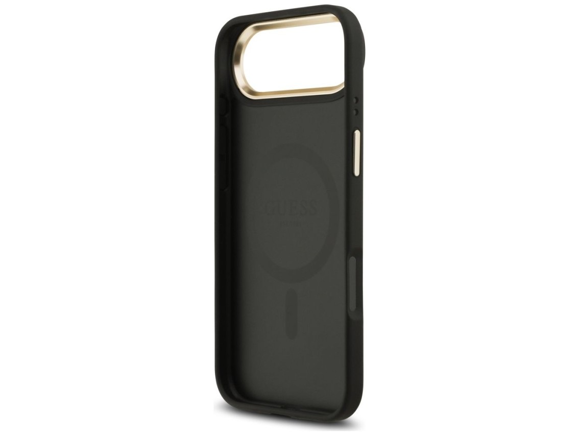 Funda Guess 4G Strass Logo MagSafe para iPhone Air - negra