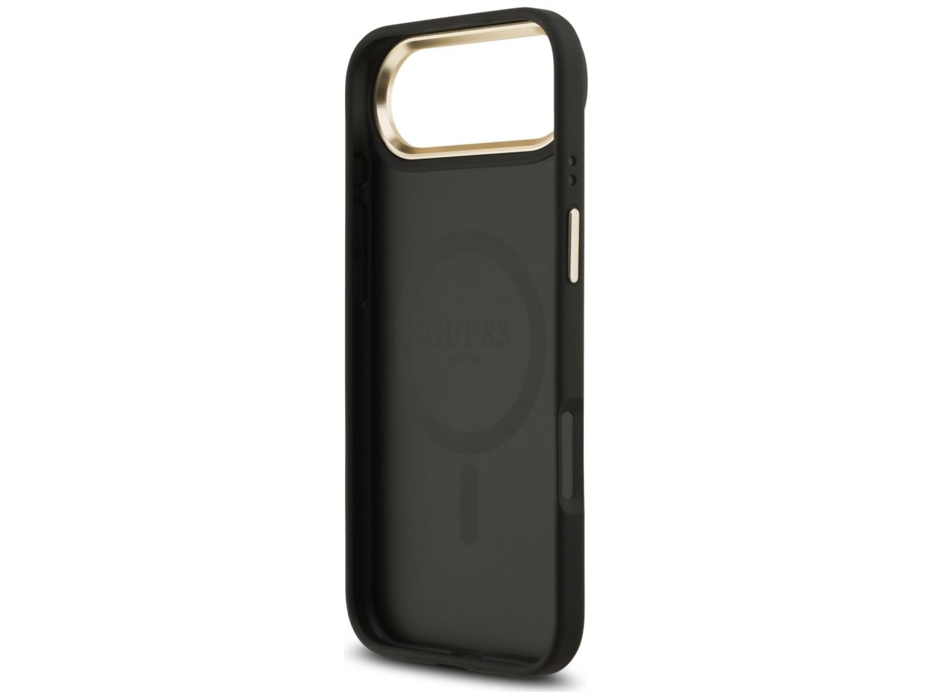 Funda Guess 4G Strass Logo MagSafe para iPhone Air - negra
