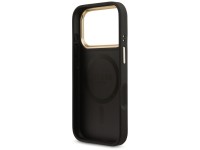 Capa Guess 4G Strass Logo MagSafe para iPhone 17 Pro - preta Capa Guess 4G Strass Logo MagSafe para iPhone 17 Pro - preta