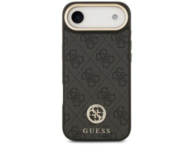 Funda Guess 4G Strass Logo MagSafe para iPhone Air - negra Funda Guess 4G Strass Logo MagSafe para iPhone Air - negra