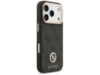 Capa Guess 4G Strass Logo MagSafe para iPhone 17 Pro - preta Capa Guess 4G Strass Logo MagSafe para iPhone 17 Pro - preta