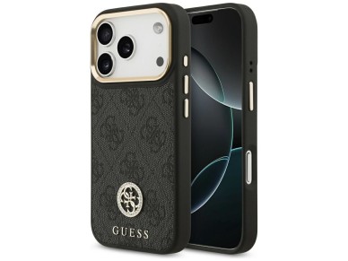 Guess 4G Strass Logo MagSafe case for iPhone 17 Pro - black Guess 4G Strass Logo MagSafe case for iPhone 17 Pro - black