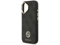 Capa Guess 4G Strass Logo MagSafe para iPhone 17 - preta Capa Guess 4G Strass Logo MagSafe para iPhone 17 - preta