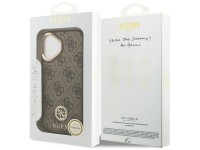 Funda Guess 4G Strass Logo MagSafe para iPhone 17 - marrón Funda Guess 4G Strass Logo MagSafe para iPhone 17 - marrón