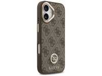 Funda Guess 4G Strass Logo MagSafe para iPhone 17 - marrón Funda Guess 4G Strass Logo MagSafe para iPhone 17 - marrón